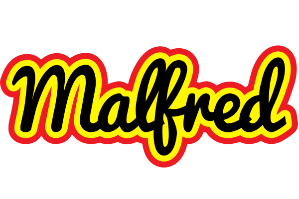 Malfred flaming logo