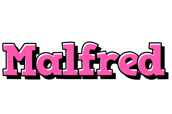 Malfred girlish logo