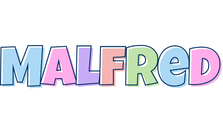 Malfred pastel logo
