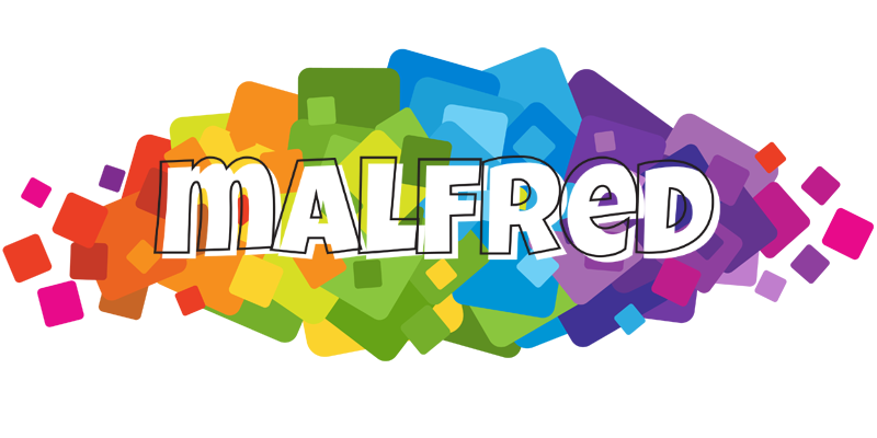 Malfred pixels logo