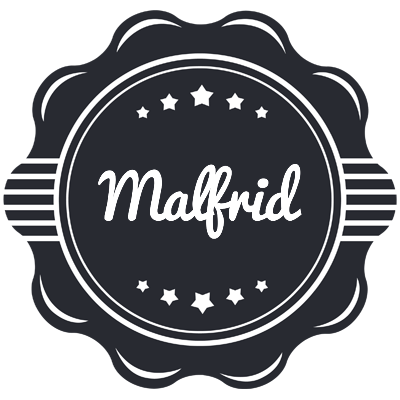 Malfrid badge logo