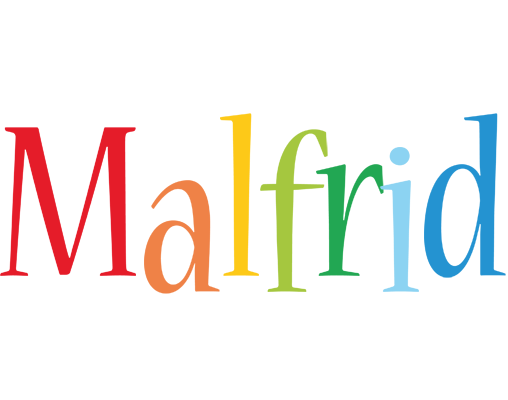 Malfrid birthday logo