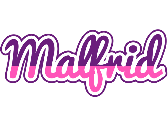Malfrid cheerful logo