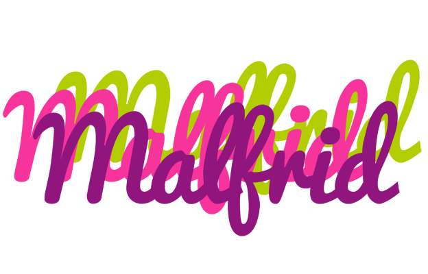 Malfrid flowers logo