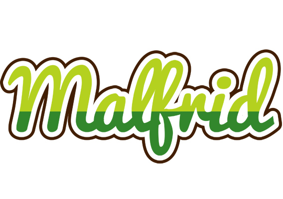 Malfrid golfing logo