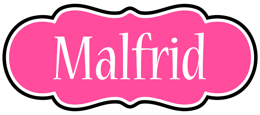Malfrid invitation logo