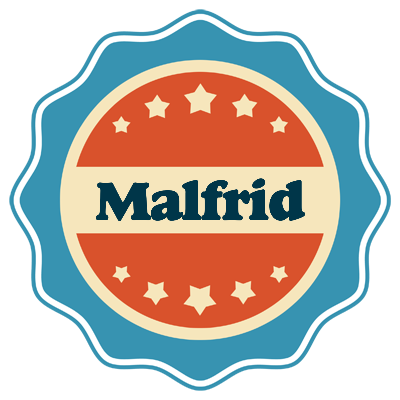 Malfrid labels logo