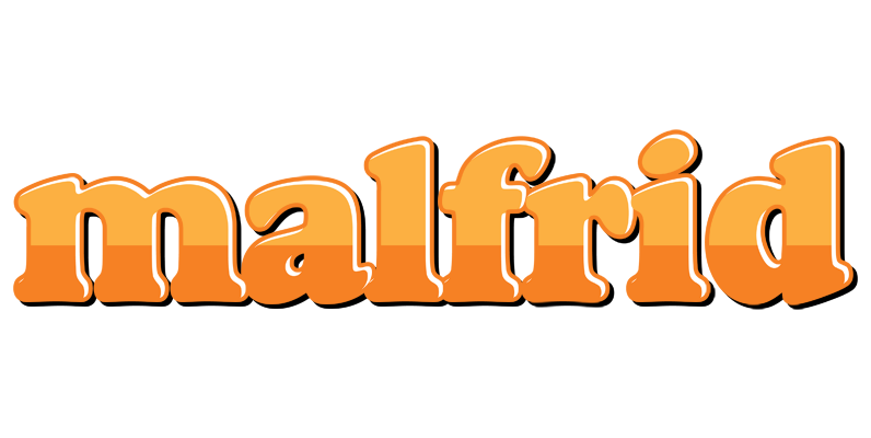 Malfrid orange logo