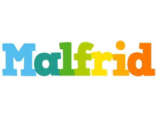 Malfrid rainbows logo