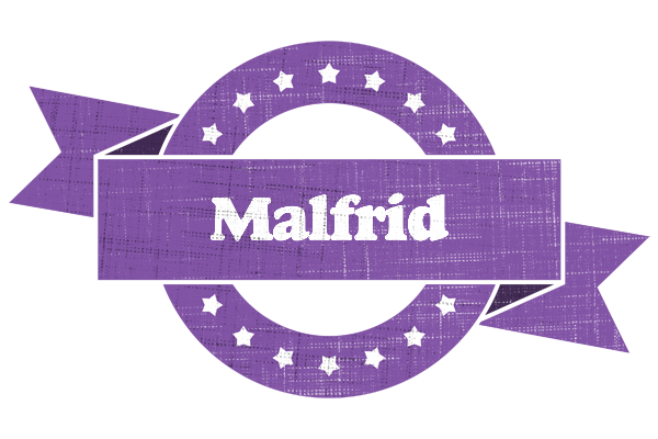Malfrid royal logo