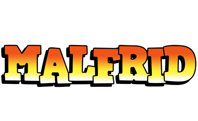 Malfrid sunset logo