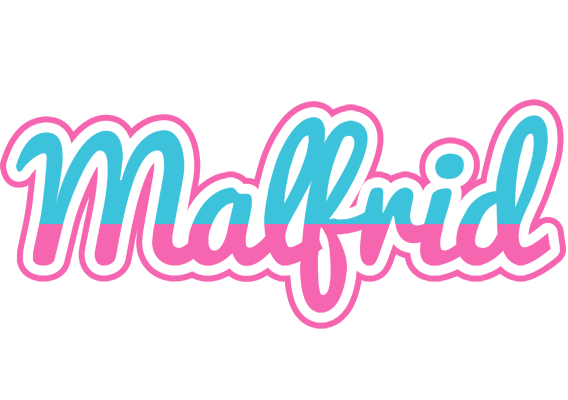 Malfrid woman logo