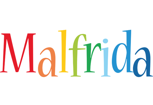 Malfrida birthday logo