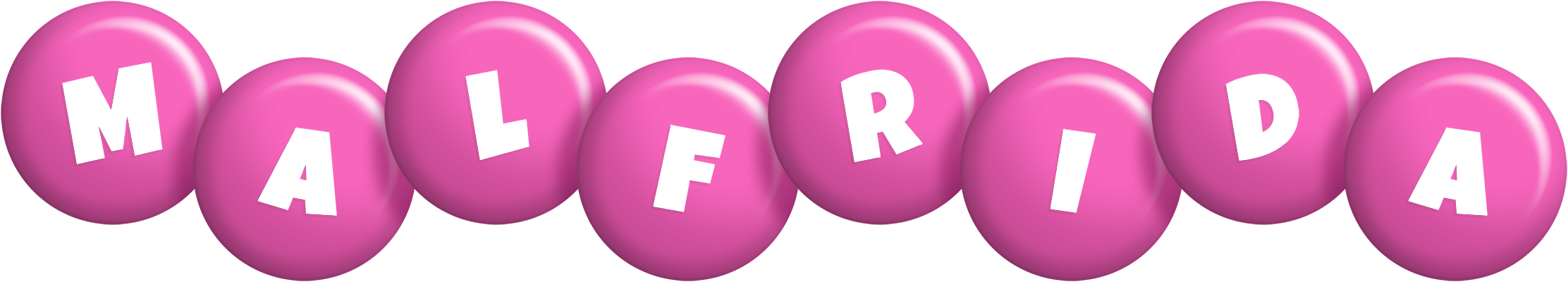 Malfrida candy-pink logo