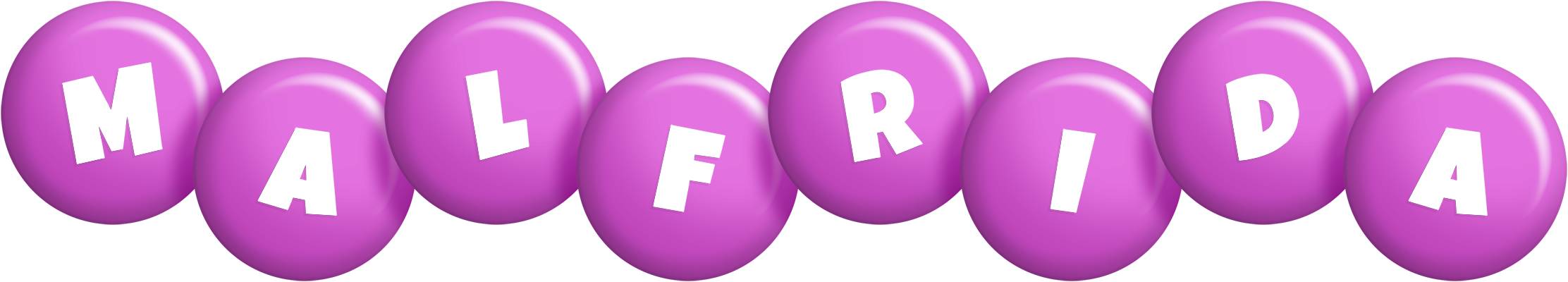 Malfrida candy-purple logo