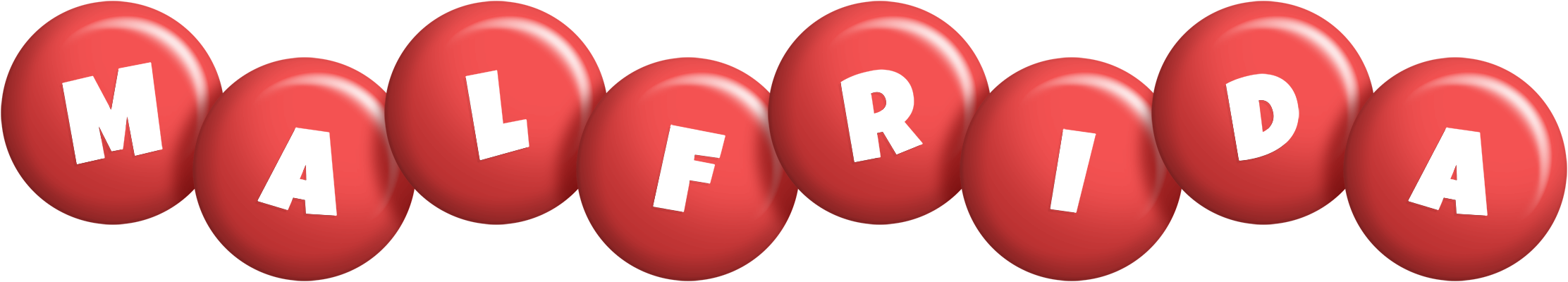 Malfrida candy-red logo