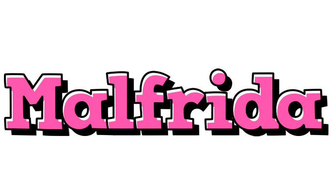 Malfrida girlish logo