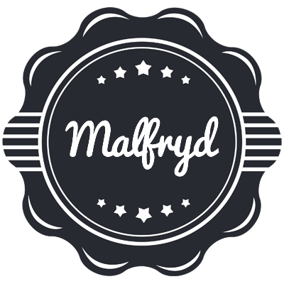 Malfryd badge logo
