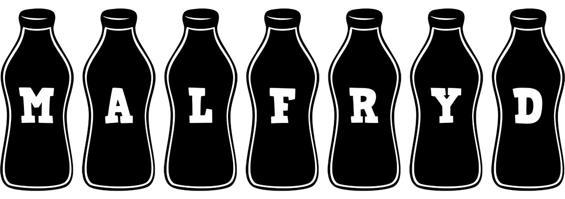 Malfryd bottle logo