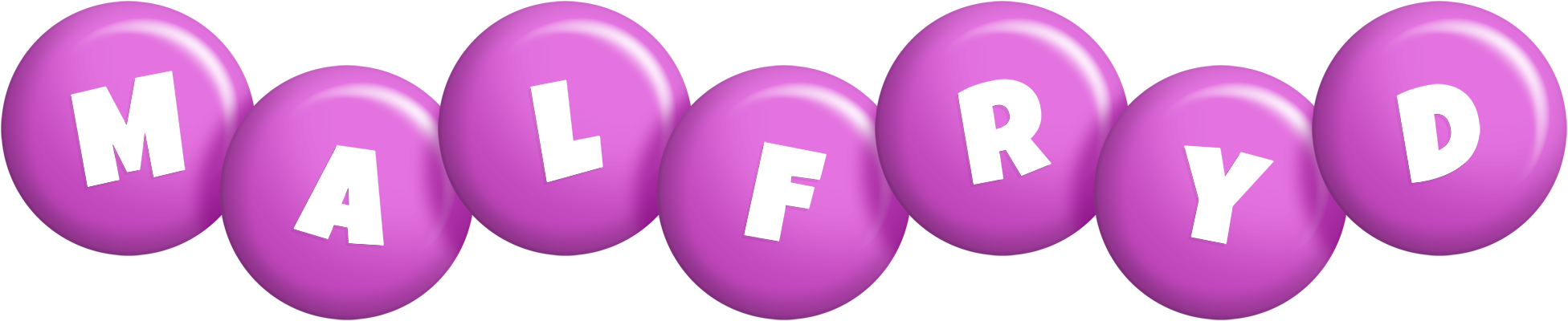 Malfryd candy-purple logo