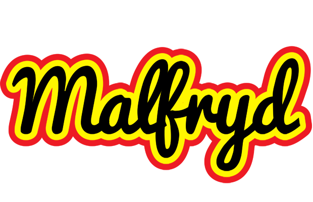 Malfryd flaming logo