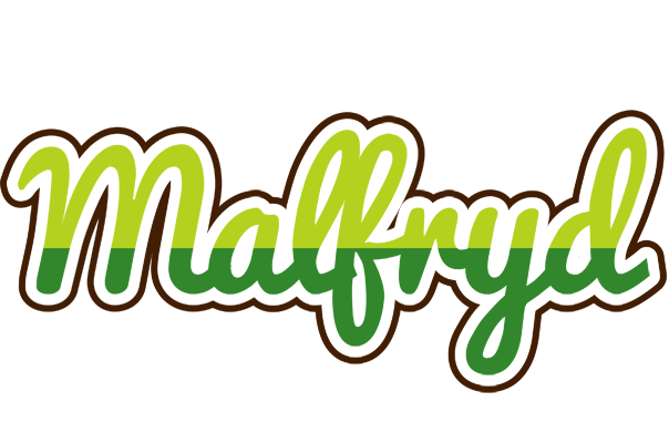 Malfryd golfing logo