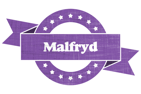 Malfryd royal logo
