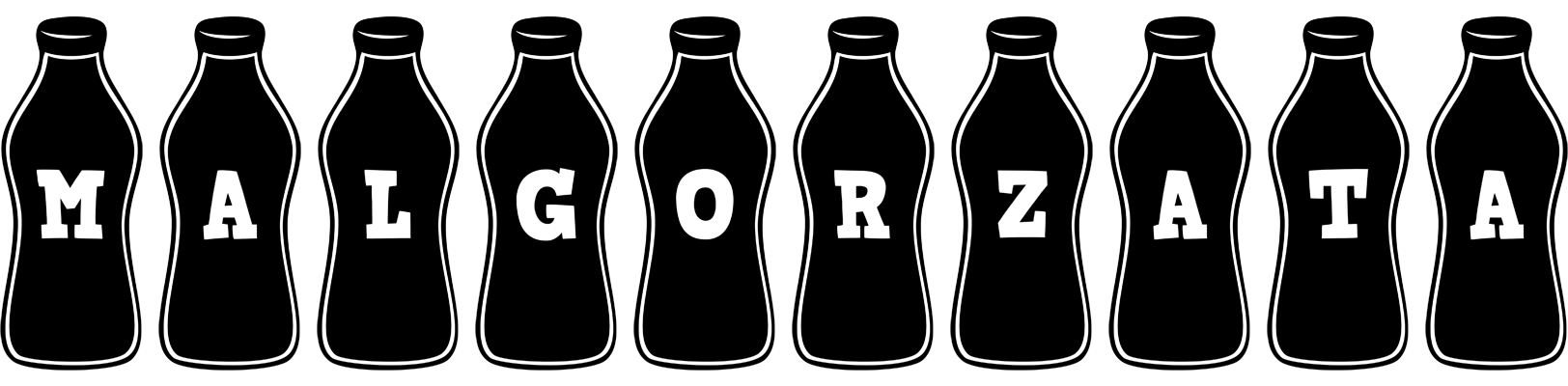 Malgorzata bottle logo