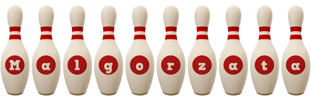 Malgorzata bowling-pin logo