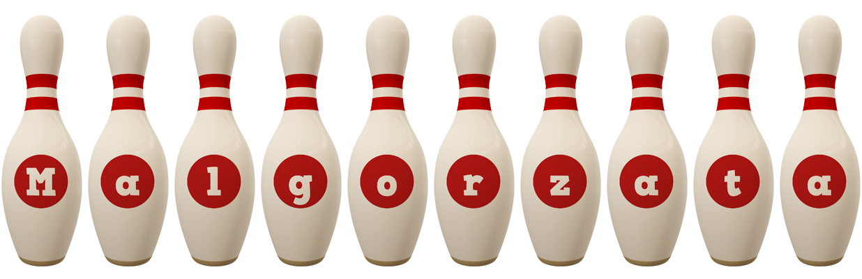 Malgorzata bowling-pin logo