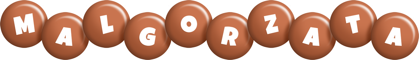 Malgorzata candy-brown logo