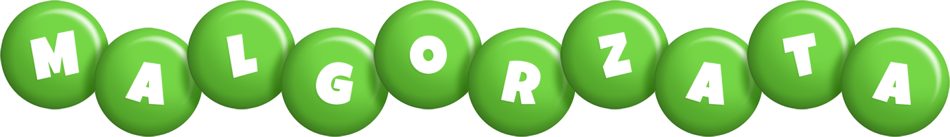 Malgorzata candy-green logo