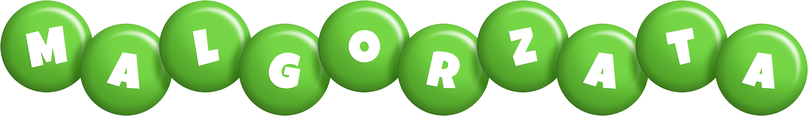 Malgorzata candy-green logo