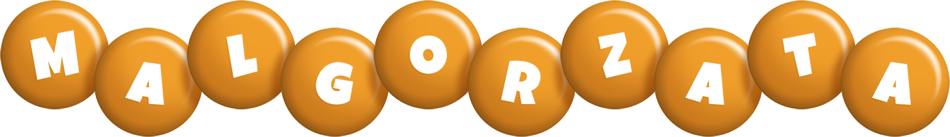 Malgorzata candy-orange logo