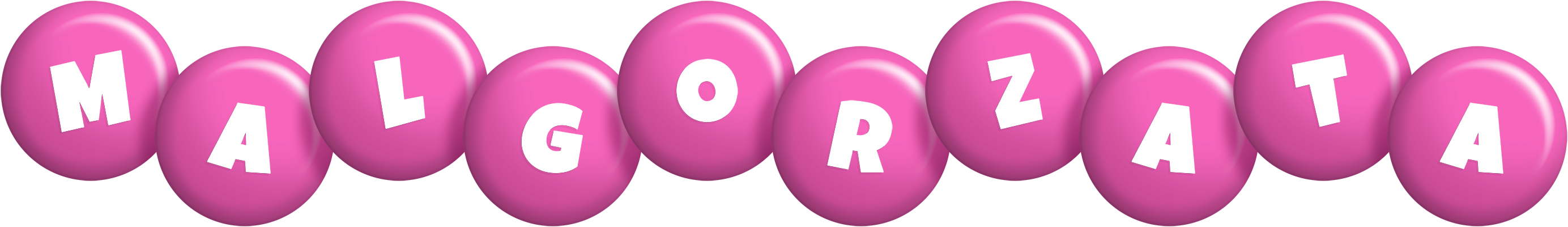 Malgorzata candy-pink logo