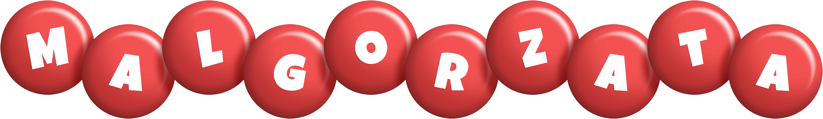 Malgorzata candy-red logo