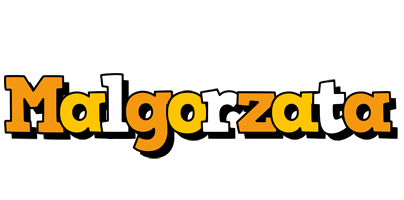 Malgorzata cartoon logo