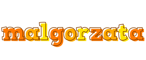 Malgorzata desert logo