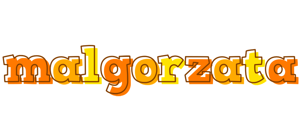 Malgorzata desert logo