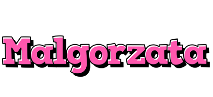 Malgorzata girlish logo