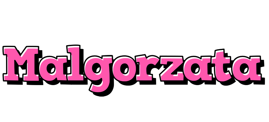 Malgorzata girlish logo