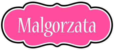 Malgorzata invitation logo