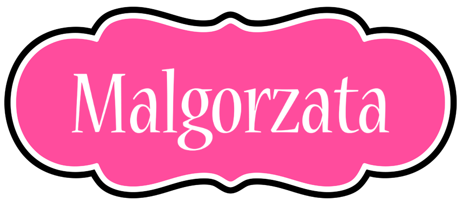 Malgorzata invitation logo