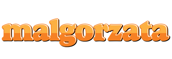 Malgorzata orange logo