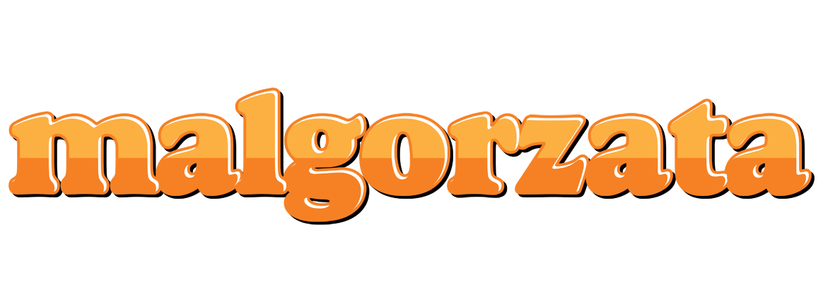 Malgorzata orange logo