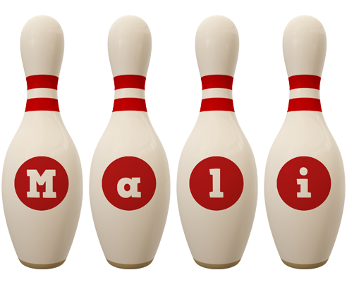 Mali bowling-pin logo
