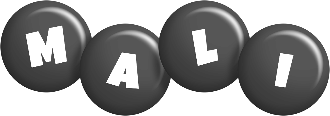 Mali candy-black logo