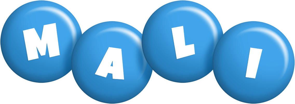 Mali candy-blue logo