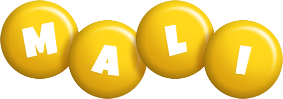 Mali candy-yellow logo