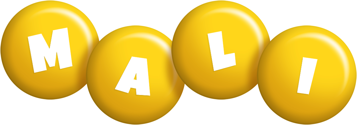 Mali candy-yellow logo